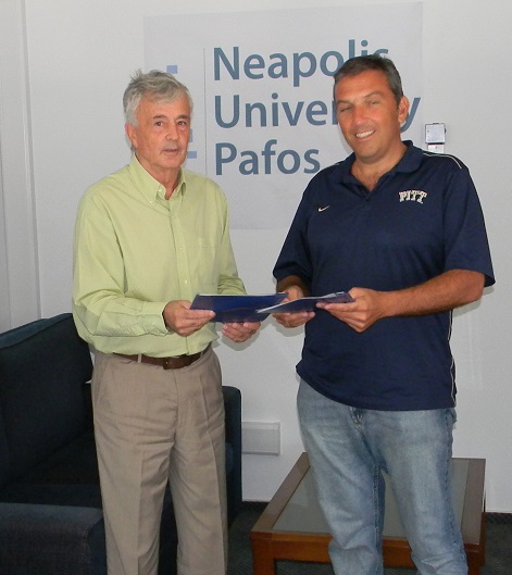 Πανεπιστήμιο Νεάπολις Πάφου – University of Pittsburgh – Υπογραφή μηνμονίου συνεργασίας