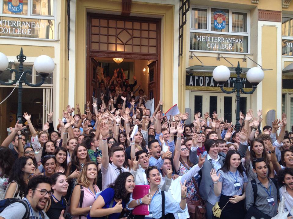 Στο Mediterranean College οι συνδιασκέψεις των επιτροπών του Ευρωπαϊκού Κοινοβουλίου Νέων