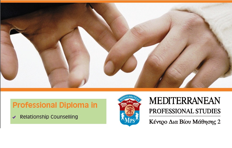 Η πρώτη και μοναδική πιστοποίηση στη Συμβουλευτική Σχέσεων και Ζευγαριών από το Mediterranean College