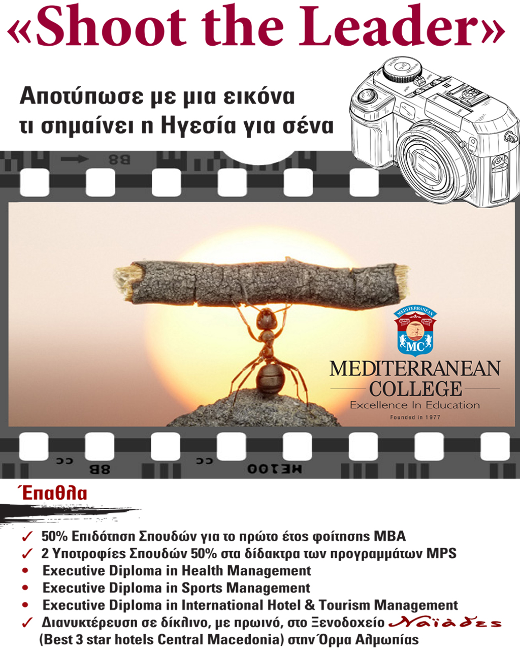 Mediterranean College – «Shoot the Leader»