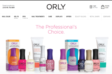 Νέο site και e-shop της ORLY GREECE