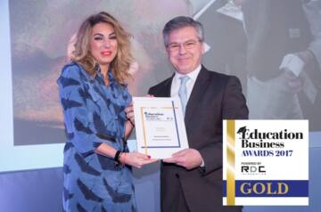 Gold Βραβείο για το Μητροπολιτικό Κολλέγιο στα Education Business Awards