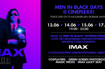 MEN IN BLACK DAYS @ CINEPLEXX!