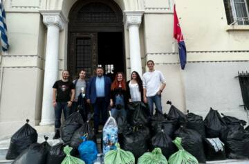 Η Σχολή Στελεχών της Χ.Α.Ν.Θ. δωρίζει καπάκια στον Δήμο Θεσσαλονίκης